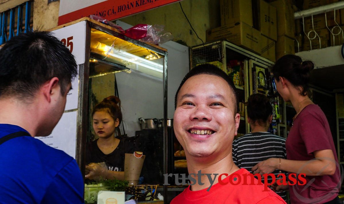 Mr Phuong, Banh Mi 25, Hanoi Mr Phuong, Banh Mi 25, Hanoi